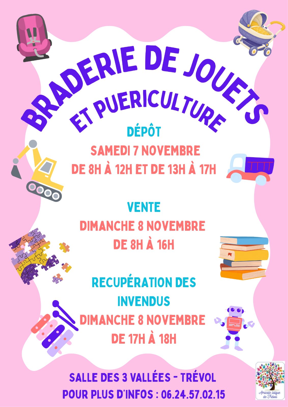 BRADERIE DE JOUETS & PUERICULTURE
