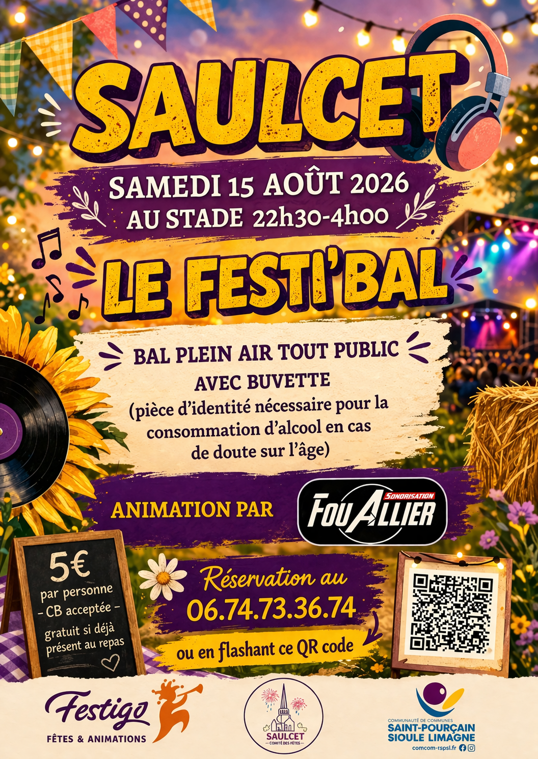 FESTI'BAL. SAULCET