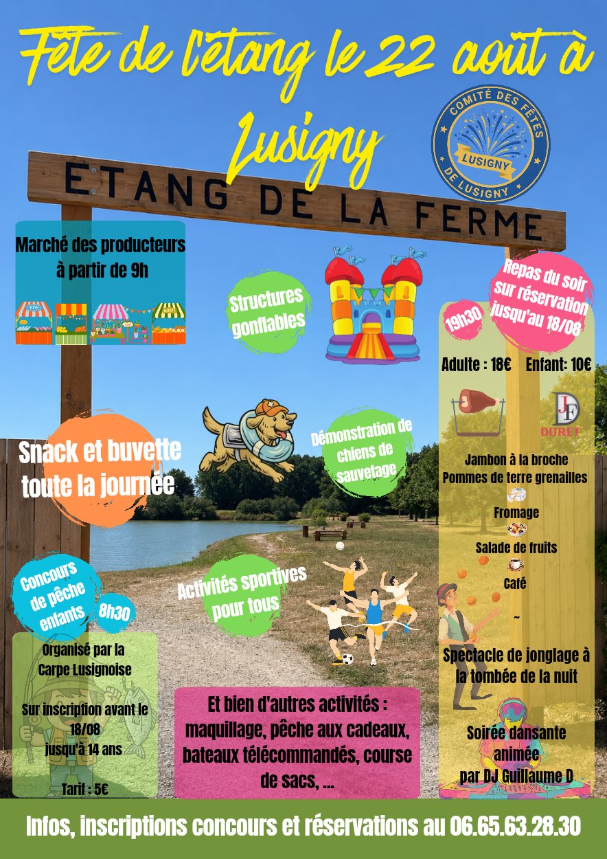 Fête de l'étang