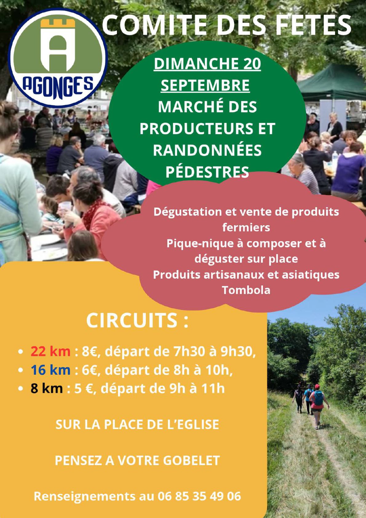 Randonnées et marché de producteurs