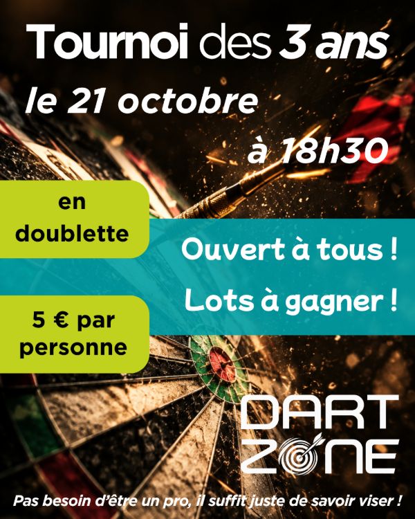 Tournoi de fléchettes